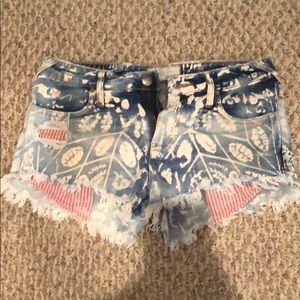 Free People Jean Shorts